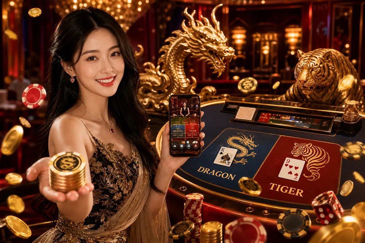 prekk8 Casino dealer langsung profesional bertugas